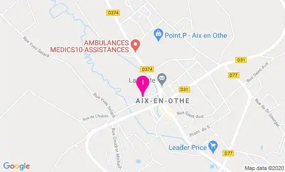 Localisation Amelie Gatouillat