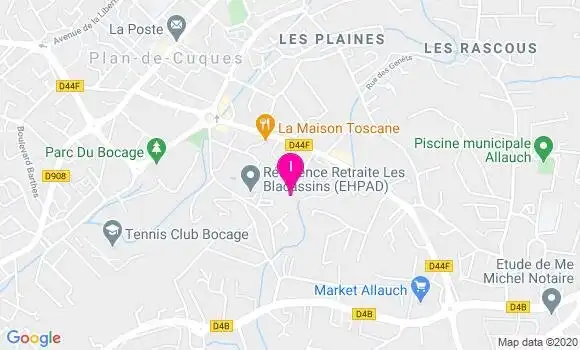 Localisation Isabelle Fouquet