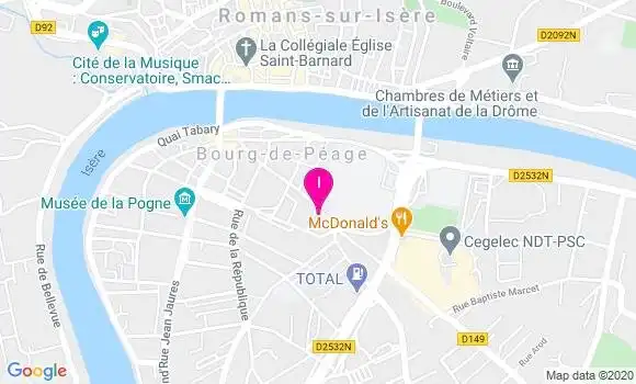 Localisation Christine Bernard