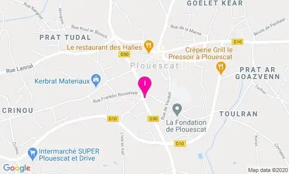 Localisation Jean Jacques Lea