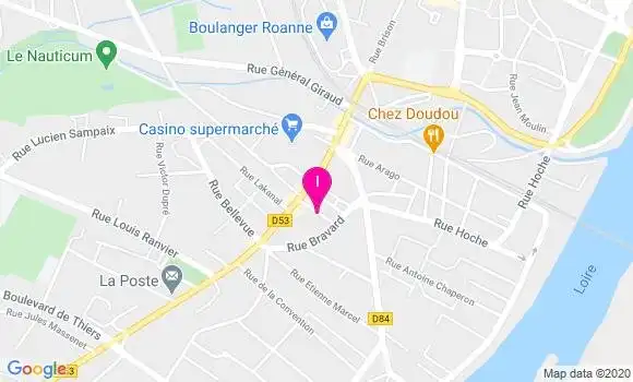 Localisation Monia Rasmoune