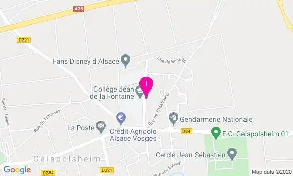 Localisation Gilles Cabalion