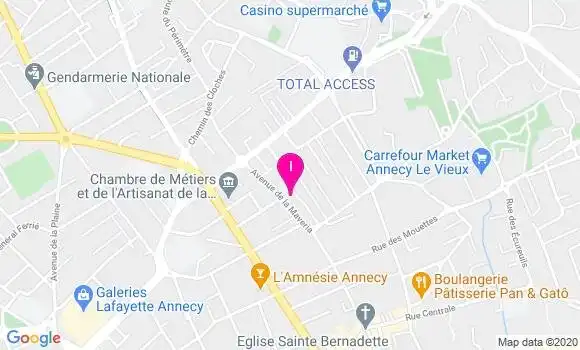 Localisation Heloise Metral