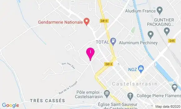 Localisation Marion Peiro