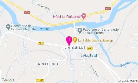 Localisation Anne Durand Peyrussie