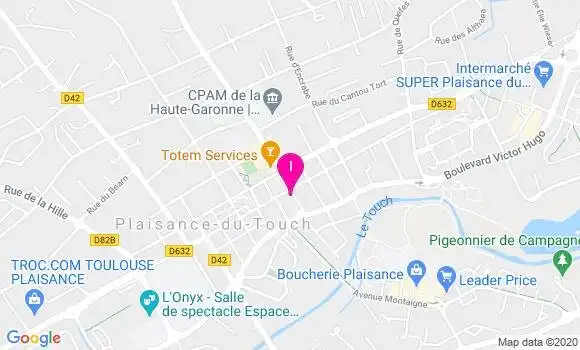 Localisation Elodie Arcon