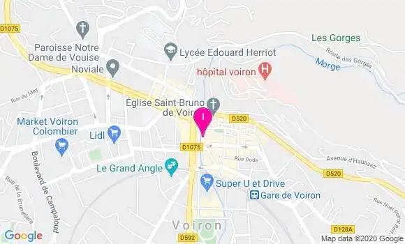 Localisation Marion Dezempte