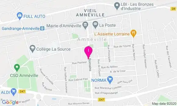 Localisation Myriam Gummel