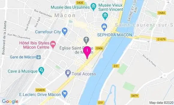 Localisation Aurore Michel