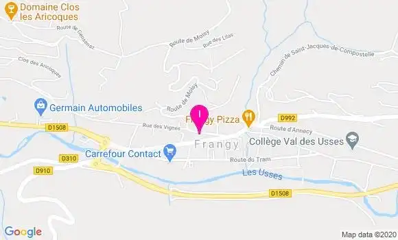 Localisation Karen Bernard