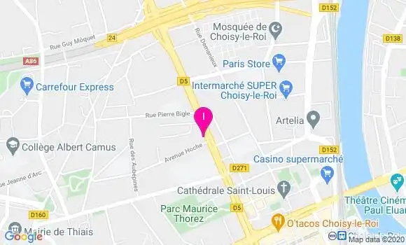 Localisation Melanie Gameiro Santos