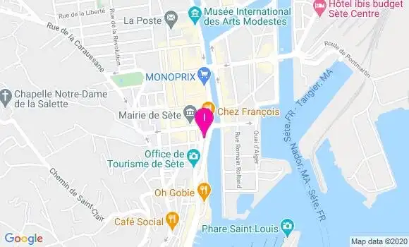 Localisation Adeline Chinaud Juge