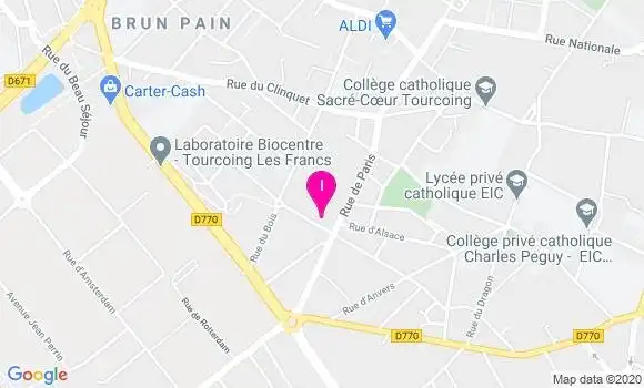 Localisation Claire Gyselinck