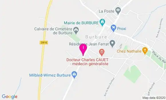 Localisation Berangere Noga