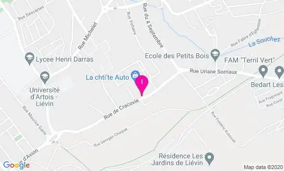 Localisation Julie Alexandre