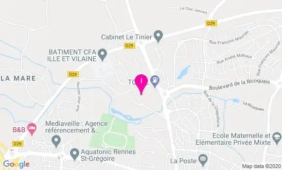 Localisation Maxime Pinot