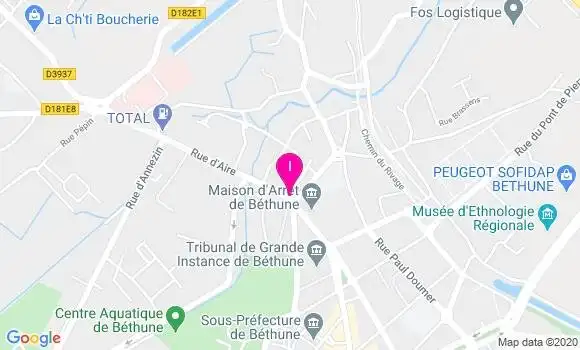 Localisation Dany Bourel