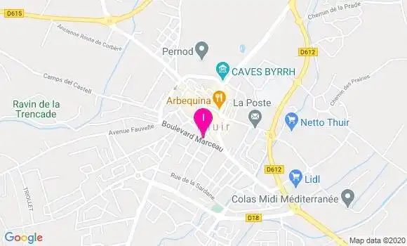 Localisation Marine Fonder