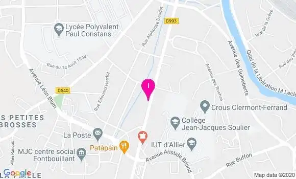 Localisation Florence Chataignier