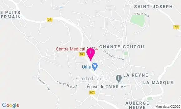 Localisation Martine Rinaudo