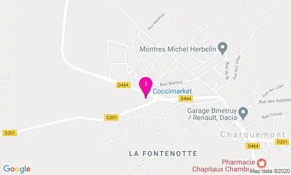 Localisation Caroline Gereau