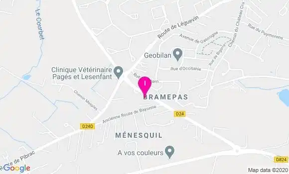 Localisation Cecile Lannes
