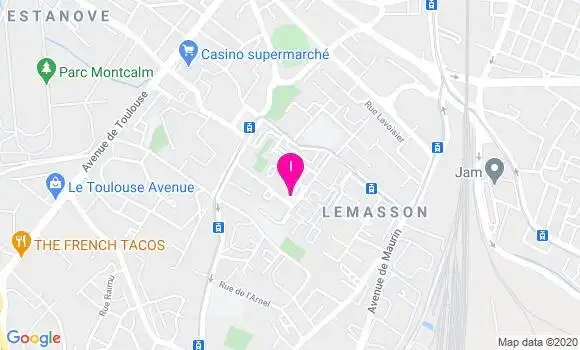 Localisation Emilie Fenon