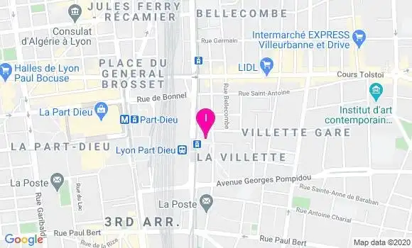 Localisation Myriam Dali