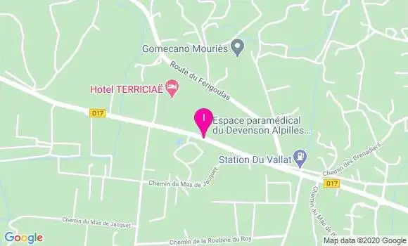 Localisation Geraldine Piellard