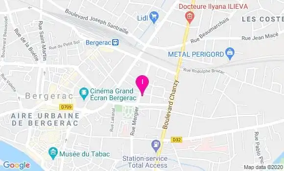 Localisation Coline Urieta