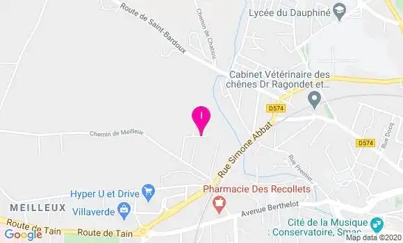 Localisation Alexiane Rives