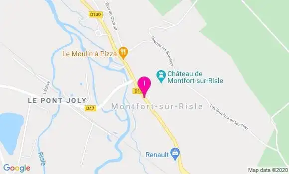 Localisation Babette Lesueur
