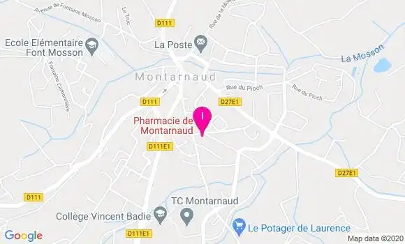 Localisation Edwige Julien