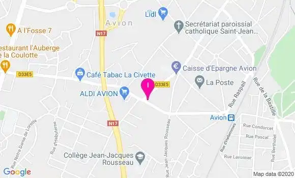 Localisation Yann Audouard