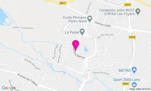Localisation Laurence Mourgue