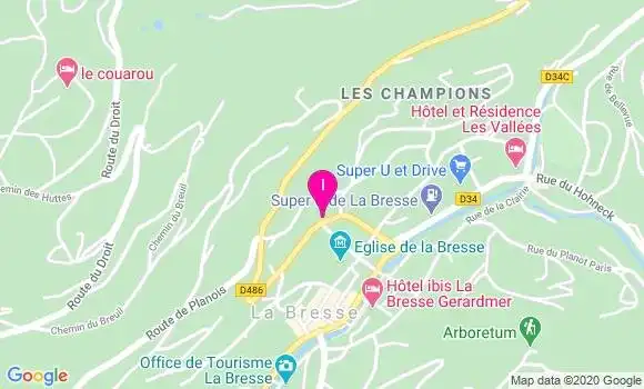 Localisation Anne Elodie Antoine