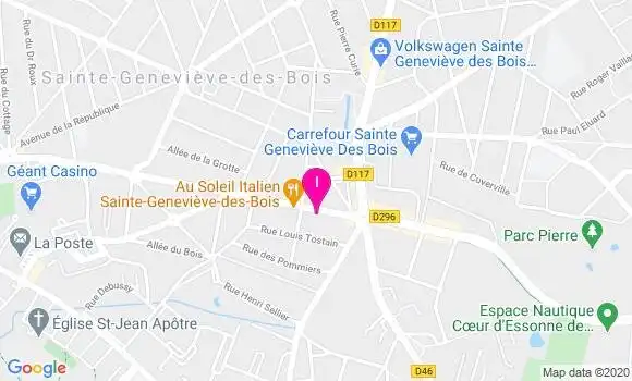 Localisation Sharyn Defoix
