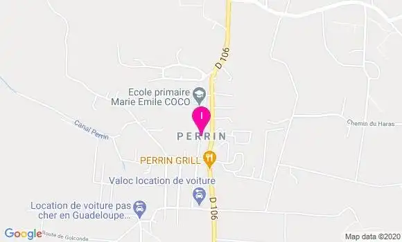 Localisation Sandra Racon
