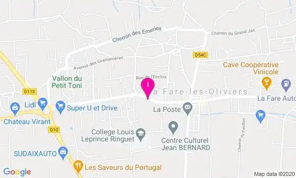 Localisation Marine Caillol