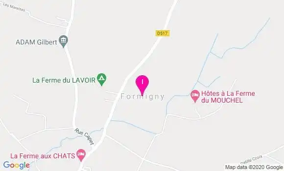 Localisation Lucie Anquetil