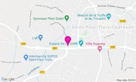 Localisation Guenaelle Andrieux