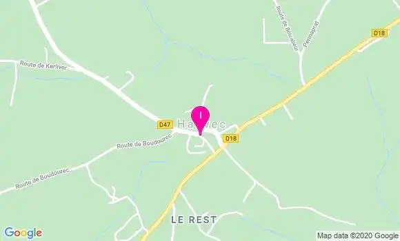 Localisation Megane Le Borgne