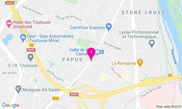 Localisation Frederic Brignone