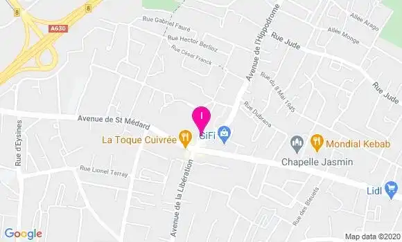 Localisation Estelle Belmonte