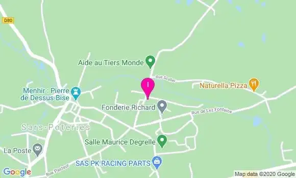 Localisation Aurore Walemme