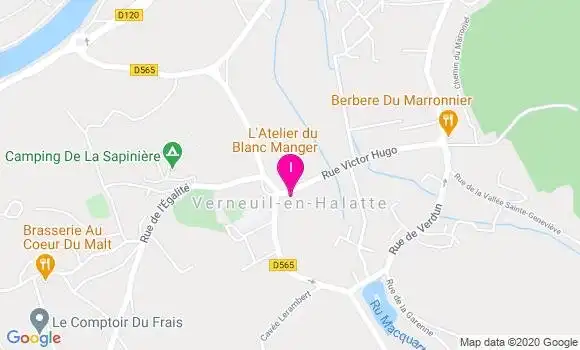 Localisation Magalie Dryja