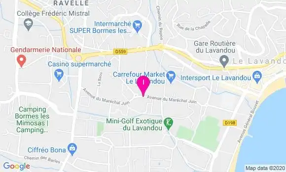 Localisation Marion Gatti
