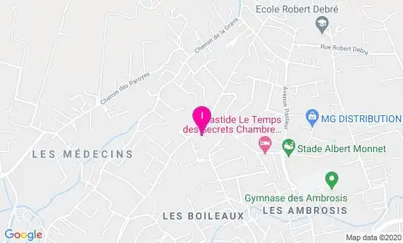 Localisation Valerie Bacile