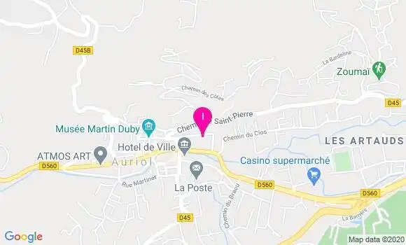 Localisation Laurence Caillol