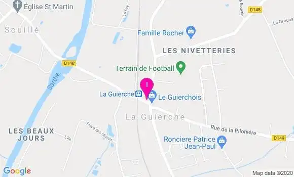 Localisation Marion Pannard